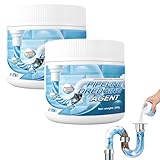 Sink Drain Hair Clog Remover Cleaner,Powerful Unclogging,Toilet Unclogger Heavy...