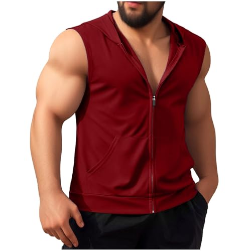Top noir pour homme avec capuche, chemise de sport et de loisirs