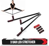 Split Machine for Flexibility with Trainer APP – Adjustable 3 Bar Leg Stretcher to Boosts Range of Motion, Leg and Groin Flexibility with Split Stretcher Machine Timer, for Martial Arts, MMA, Yoga