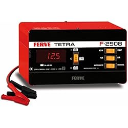 Cargador Bateria Moto Ferve Ferve F-2908 Cargador de Baterías de Plomo Acido