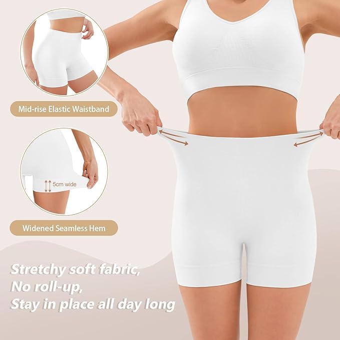 Image of ALYNE Seamless Shaping Boyshorts Panties for Women - Slip Shorts Under Dress with Control & Comfortable Under Shorts