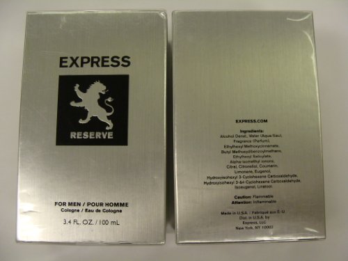 Express Reserve for Men 3.4 oz Cologne New in Box