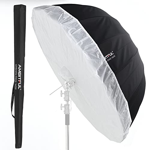 Parapluie Réfléchissant Parabolique 51/130cm NEEWER – Intérieur Argenté Pour Photos Pro