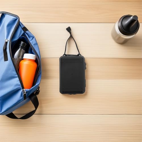 Zerodeko estuche para puntas de flecha seguro con plástico rígido impermeable 5