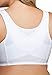 Exquisite Form 5100531 Women's FULLY Wireless Cotton Back & Posture Support Bra with Front Closure & Lace