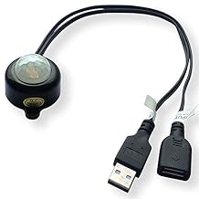 USB 5V 5V-12V Light Sensor Switch Lighting Activated Photoswitch Light Sensing Automatic Switch for Car Ambient Light LED Strip Light Camera Motor Night -ON ; Day -Off, Black