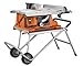 Ridgid R4510 Heavy-Duty Portable Table Saw with Stand