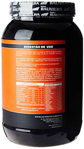 Protein Whey Premium Series Baunilha, New Millen, 900g