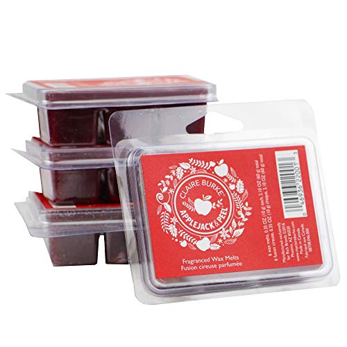 Claire Burke Wax Melts 2.1 Oz. Set of 4 - Applejack & Peel