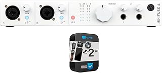 800113 MiniFuse 4 Portable 4x Input USB-C MIDI Audio Interface White Bundle with CPS Exclusive 26 Month Protection Pack (BEACH-CPS-26M500ATV)