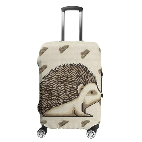 Luggage Cover Elastic Suitcase Cover Protector Washable Travel Baggage Covers Hedgehog Luggage Covers Carry On Luggage Protector Anti-scratch 19-32 Inch L