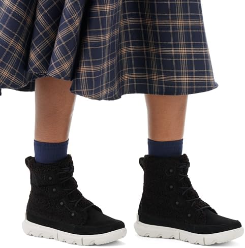 Sorel Women's Explorer Next Joan Cozy Boots - Black, Moonstone - Size 8.5 | Image 4