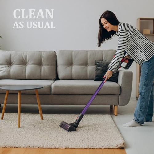 Image of Extension Wand Replacement for Dyson V15 V15s V11 V15 V10 V8 V7 Detect Absolute Cyclone,Quick Release Rigid Stick Tube Rod 28.5 Inch(Not for Slim)