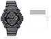 Casio Tide Graph Moon Phase Men's Sports Watch w/Illuminator (Model WS-1300H-8AV Gray)