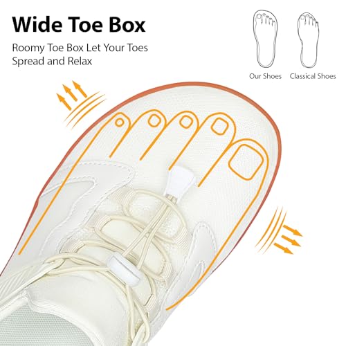 Barefoot Shoes Mens Womens Minimalist Cross-Trainer Shoes Wide Toe Box Zero Drop Sole Trail Running Walking Sneakers Grounded Footwear2