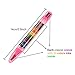 BBTO 20 Pieces Stackable Crayons for Kids Buildable Rainbow Glitter Crayon 20 in 1 Stacking Point Crayons for Drawing Learning and Art Class Supplies, 4 Shell Colors