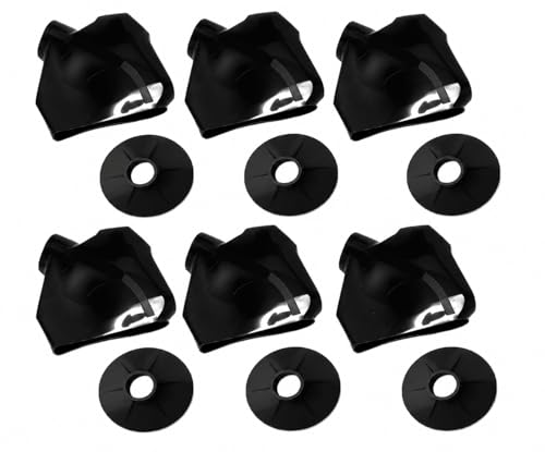 Fuel Nozzle Scuff guard 3/4 fits opw fuel nozzle11BP-0400 (6 pack) Black