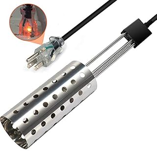 Immersion Heater, Kingwork UL-Listed Portable Water Heater with Thermostat and Auto Shutoff Function