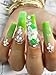 Set 100Pcs Handmade 3D Acrylic Flowers For Nails Art Decor Set, White 3D Flowers For Nails, Acrylic Flower Nail Art Diverse Collection in One Box for Nail Designs For Women (White 100PCs)