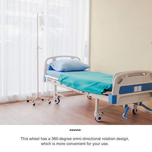 Rodízio giratório Cabilock com placa superior resistente ao desgaste universal resistente ao desgast