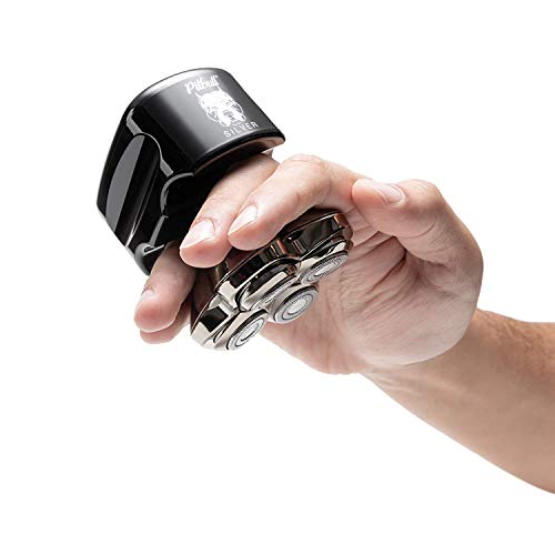 Buy A Skull Shaver Pitbull Silver Pro Along With Pitbull Travel Case And Platinum Rinse Stand #TOP3