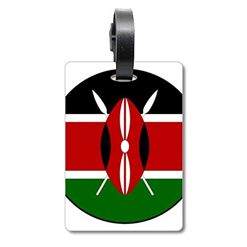 Valise de voyage personnalisée avec l'étiquette d'identification Kenya Africa pour l'aéroport