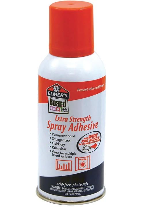 Elmers E143 BoardMate Extra Strength Spray Adhesive 4 oz