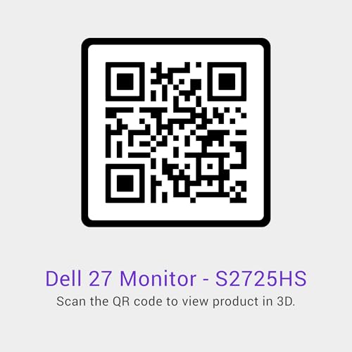 Dell S2725HS 27 Inch Monitor, FHD (1920x1080) Display, 100Hz Refresh Rate, 1500:1 Contrast Ratio, TÜV Rheinland Eye Comfort 4 Star, Integrated 2x5W Speaker, Height/Tilt/Swivel/Pivot- Ash White Color - Image 6