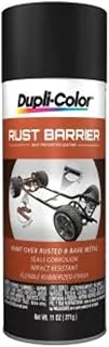 Dupli-Color ERBA10000 Professional Rust Barrier Rust Preventive Coating – Flat Black Spray Paint - 11 oz. Aerosol Can