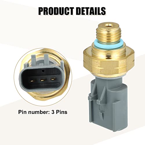 X AUTOHAUX Auto Abgasdrucksensor AGR Sensor 4928594 4921746 4087989