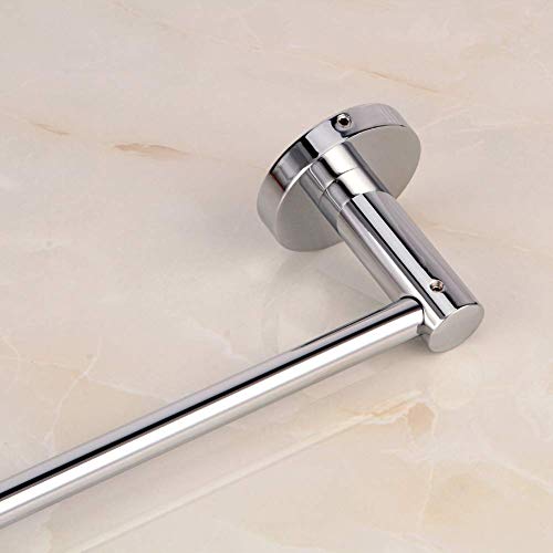Porte-serviettes mural de qualité supérieure étagère en inox de 70cm - 5