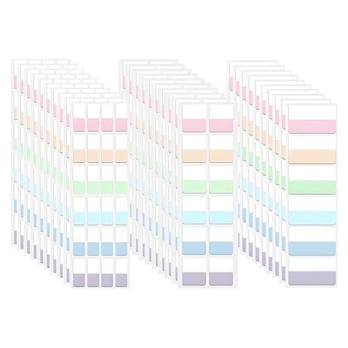 420 Stück Kleberegisterkarten, Seitenmarker Selbstklebend Haftstreifen 3 Größen Morandi Index Tabs Page Tabs Haftnotizen Haftnotizen zum Markieren Beschriften für Büro Dokumente Bücher Tagebuch