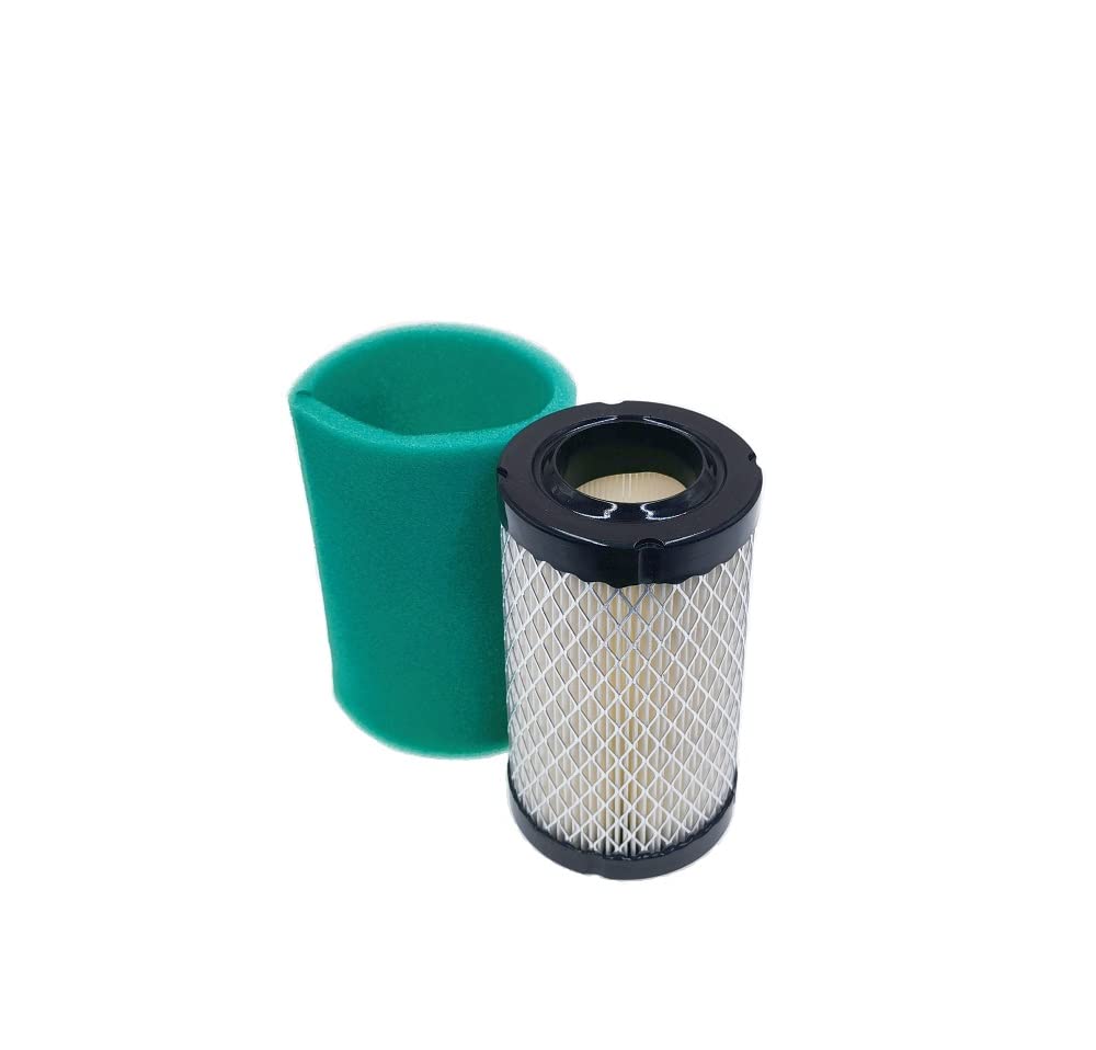 Paquete de 2 filtros de aire 22-883-01 con prefiltro 22-083-04-S Reemplaza Kohler 22-883-01-S1 22-083-01-S 22-083-01 22-883-01-S1 2208301 2288301 Cu. b Cadete 49 0-200-K072 se adapta al motor