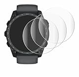 savvies 4 Unidades Full-Screen Protector para Garmin Tactix 8 Amoled Cerakote (51 mm) Full Protector Pantalla [, Pantalla Completa, Transparente]