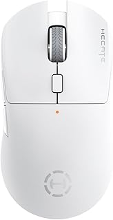 Edifier HECATE G3M PRO ゲーミングマウス ワイヤレス Bluetooth 2.4Ghz 有線 3タイプ接続対応 軽量63g PAW3395(26,000dpi / 650IPS) ホワイト 【日本正規代理店品】 ED-G3MPRO-WH