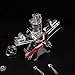 TECHING Jet Engine Model Kit 5-Cylinder Radial Engine Model Kit That Runs Mechanical Metal Assembly DM116 230+pcs