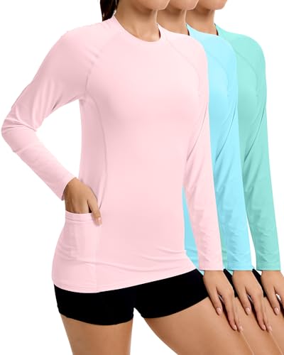Maillot de bain manches longues pour le surf et la plage protection UV lot de 3