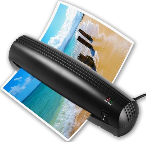 Image of Apache AL13 13 Inch Laminator Machine with 20 Laminating Sheets, Wide Thermal Laminating Machine, Reliable, Anti-Jam, 11x17 A3 A4 A5 A6 Compatible for Home Office School Use