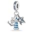 P-Blue Pirate Charm