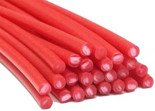 Maven Plastics - HDPE Red Plastic Welding Rods, Coils & Reels - Round 5mm (3/16 in) / 12 inch Rod 20-Pack