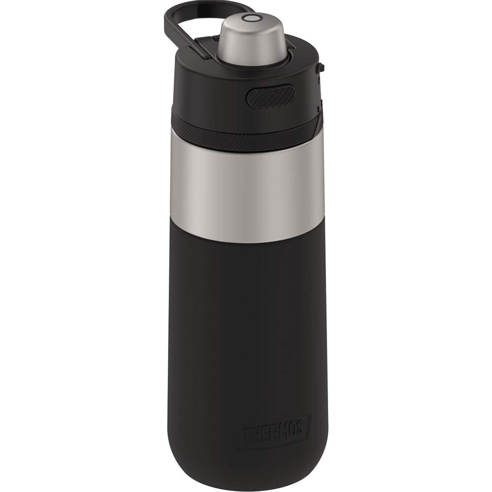 Gourde Métal Guardiancon 2019 - Noir - 17 Fl Oz - Bouchon Visuel - Logo Google