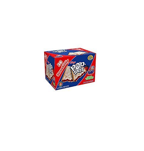 Kellogg's Pop-tarts?? Frosted Strawberry - 36 ct. by Kellogg's [Foods]
