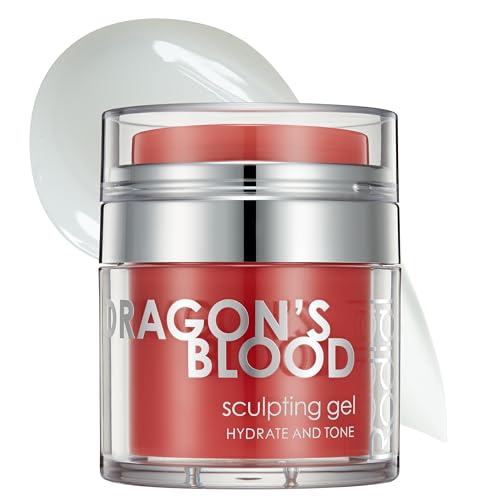 Rodial Dragon's Blood Sculpting Gel 1.7 fl oz - Rejuvenating, Ultra-Hydrating Face Cream - Refreshing Gel/Cream Formula - Triple Action Collagen Formula for a Firmer, Tighter and Smoother Skin Look