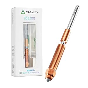 Creality Unicorn K2Plus 0,4 mm Schnellwechseldüse
