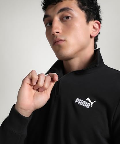 PUMA ESS No. 1 Logo Half Zip TR Sudaderas Con tripulación Homme PUMA - vue 3