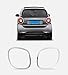TENWIND Car ABS Chrome Taillight Decoration Trim Compatible with Smart fortwo forfour 453 2015-2021 Accessories