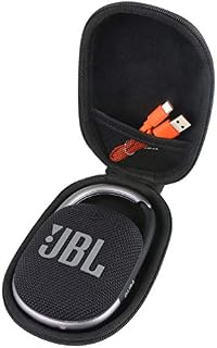Aenllosi Hard Storage Case for JBL CLIP 4 Portable Bluetooth Wireless Speaker (Black,only case)
