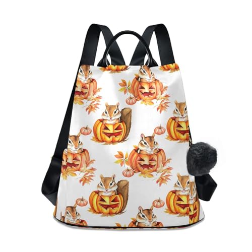 Sac à dos citrouille Halloween pour femmes idéal pour vos sorties automnales
