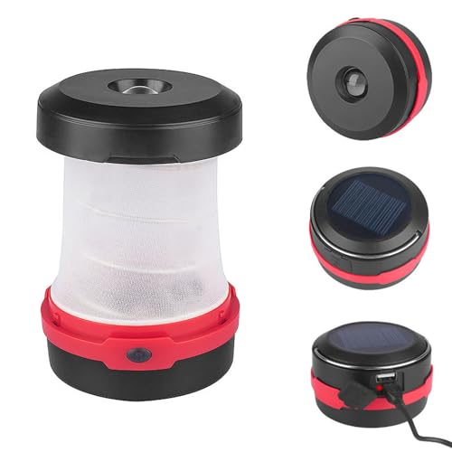 Lampe de camping télescopique pliable et rechargeable USB