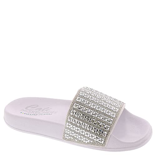 Skechers Skechers Women's Cali POP UPS - NEW SPARK, White, 5 M